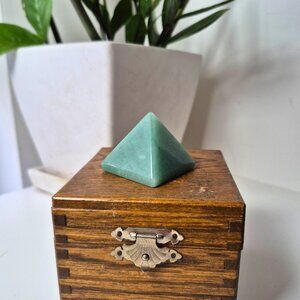 Green Aventurine Gemstone Pyramid